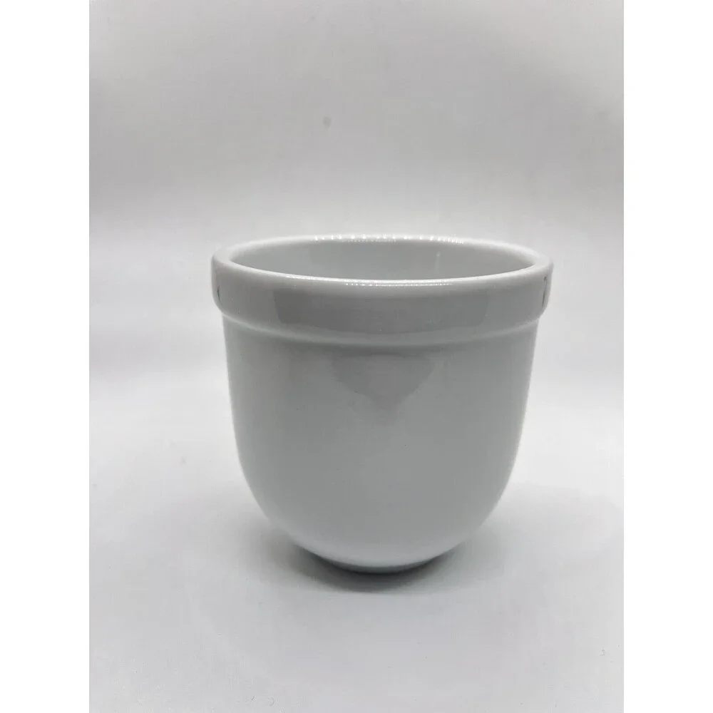 Pottery Barn Suppertime White Porcelain Mug